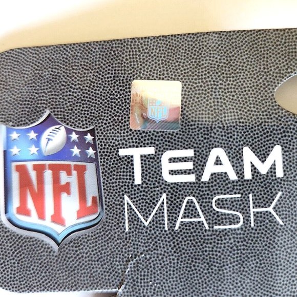 San Francisco 49ers NFL Branded Team Masks Reusable 2-pc NWT Dist. by FOCO - Picture 5 of 8